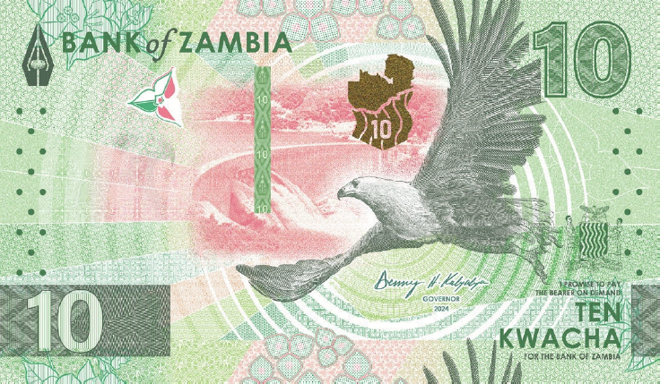 (590) ** PNew (PN62) Zambia - 10 Kwacha (2024(2025))
